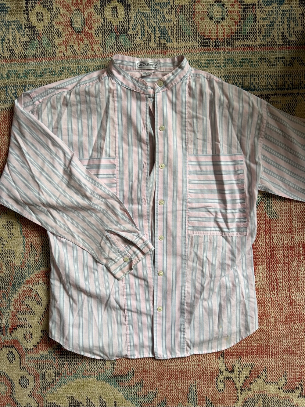 VINTAGE GAP STRIPED BUTTON UP